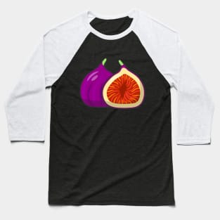 Fig Fruit Baseball T-Shirt